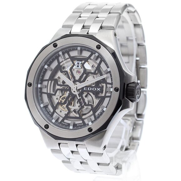 EDOX Delphine Original Meccano 85303-3NM-NBG Automatic Men's Watch_875721 - Picture 3 of 7